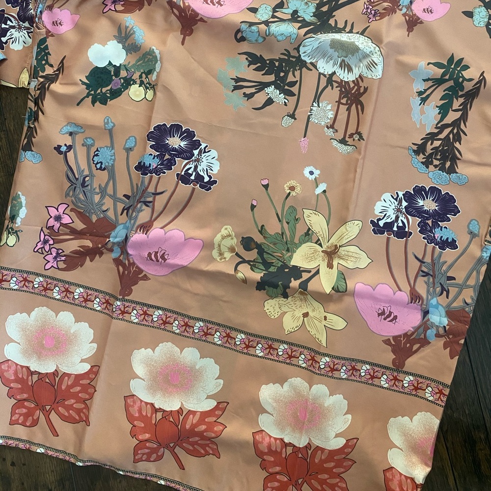 SOLD OUT Festival Floral Boho Gypsy Kimono Wrap Robe - Picture 7 of 8